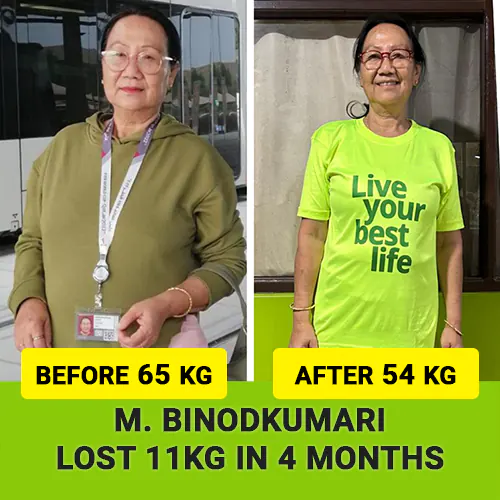 Binodkumari weight loss image