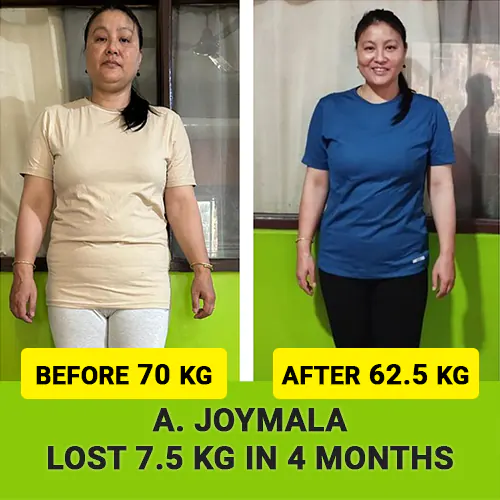 Joymala weight loss image